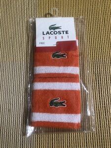 【送料無料】ラコステ（LACOSTE）リストバンド新品２個セット