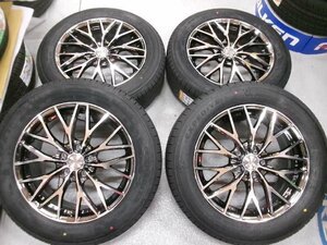 タイヤホイールセット ホイール付き 215/606R17 レオニスMX 7J C-HR カローラクロス CX-30 岩槻