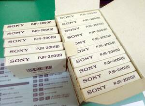 T11159pジャンク未使用ワープロインクリボン Sony PJR-200(B) 15本セット ヤフネコ60サイズ