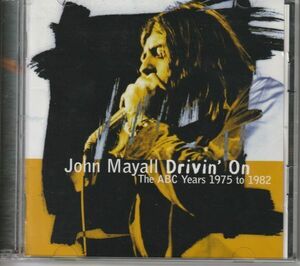 2枚組CD◆ジョン・メイオール（John Mayall ）/ Drivin`on~The ABCイヤーズ 1975-1982 日本盤 ベスト★同梱歓迎！ケース新品！