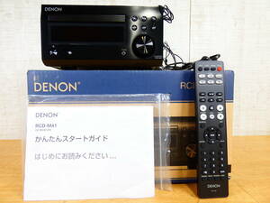 S) DENON デノン Bluetooth対応CDレシーバー RCD-M41 音響機器 オーディオ @100 (11)