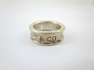 1円★ TIFFANY&Co.ティファニー 1837 リング 指輪 SV 925 シルバー アクセサリー 6号 中古