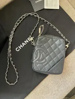 CHANEL シャネル カンボンライン ショルダーバッグ