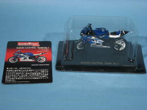 京商 1/32 鈴鹿 8耐 2006 スズキ カストロール チームNo.1 SUZUKI GSX-R1000 H (中古・開封済・美品)