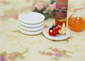 y236◆他にも色々なお皿あります◆ ミニチュア お皿 1枚 食器 器 キッチン 皿 ドールハウス Doll House Blythe ブライス シルバニア フード