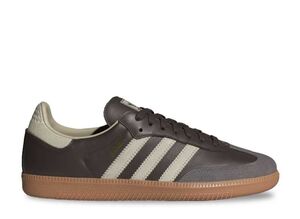 adidas Originals Samba OG "Brown/Putty Grey/Gold Metallic" 27cm ID1481