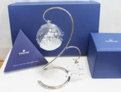 スワロフスキー クリスマス オーナメント スタンド  雪  SWAROVSKI