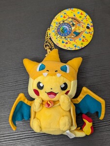 2014年 ポケモンセンター メガトウキョーのピカチュウ マスコットぬいぐるみ タグ付 ポケットモンスタードール 人形フィギュア ピカチュウ