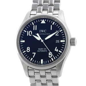 IWC パイロットウォッチ マークXVI IW325504 腕時計 黒文字盤 【安心保証】