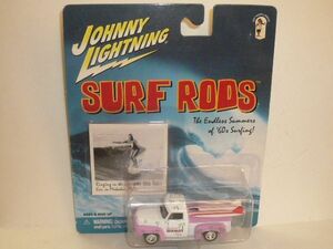 JOHNNY LIGHTNING SURF RODS Bahama MAMAS 白/ピンク