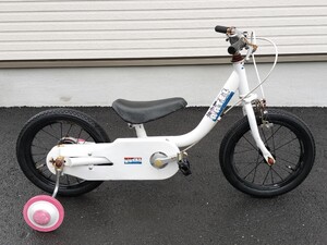 子供　自転車　コマ付　 引き取り歓迎　14インチ