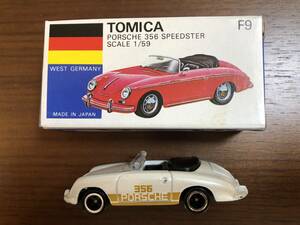 ★ 青箱 トミカ F9 ポルシェ 356 スピードスター PORSCHE 356 SPEEDSTER MADE IN JAPAN