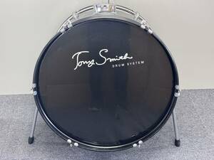 Tony Smith バスドラム トニースミス 直径約58cm 黒