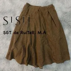 美品◇SISII シシ SGT de RuiTeR. M.A 巻きスカート