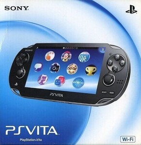 中古PSVITAハード PlayStation Vita本体<<Wi-Fiモデル>>(クリスタル・ブラック)[PCH-1000 ZA01]