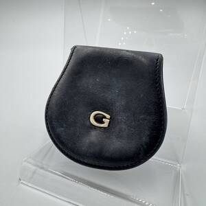 GUCCI グッチ レザー コインケース コインパース 小銭入れ メンズ ブラック系 030 2778 ユニセックス