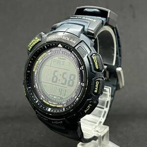 CFK757K CASIO/カシオ Wave Ceptor デジタル文字盤 メンズ 電波ソーラー 腕時計 PRW-1300ARJ