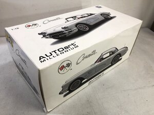 【ミニカー】AUTOart 1/18 Chevrolet シボレー Corvette コルベット 1958《箱入り》71147 SNOWCREST WHITE 欠品多数 オートアート ▲