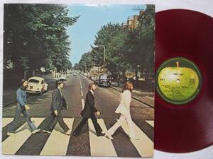 2410/LP/Beatles/ビートルズ/Abbey Road/アビー・ロード/赤盤