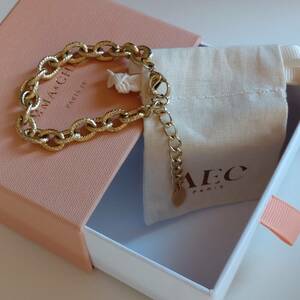 新品 AEC PARIS Bracelet ブレスレット ゴールド K18コーティング 