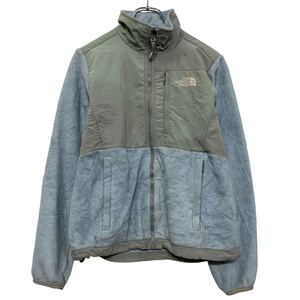 The north face フリース ジャケット レディース XS ライトブルー フルジップ アウトドア 古着卸 アメリカ仕入 a609-5561