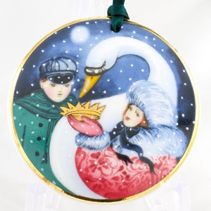 デンマーク ロイヤルコペンハーゲン（Royal Copenhagen） クリスマス 飾り Ornament Royal ‘The Sleigh Ride’ 1994 1494701