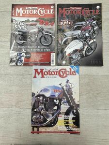 THE CLASSIC MOTORCYCLE クラシックモーターサイクル FIRST ISSUE #5 #6 3冊 まとめて ヴィンテージバイク イギリス 1981年 雑誌 即日配送