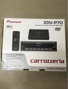 ★カロッツェリア★carrozzeria XDV-P70 6連奏DVDプレーヤー開封済み　未使用品　※廃盤為　希少品★長期保管品 ※