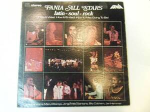 ラテン　稀少　ＬＰ　ファニア・オールスターズ　ラテンーソウルーロック　輸入盤　ファニア　fania allstars　ダブルジャケット