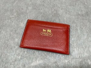 coach/コーチ/名刺入れ/カードケース