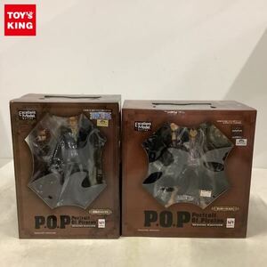 1円〜 未開封 メガハウス P.O.P STRONG EDITION ONE PIECE モンキー・D・ルフィ、赤髪のシャンクス