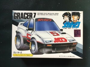 アリイ 14 よろしく メカドック グレーサーZ プラモデル チョロQ プルバック カー ARII Yoroshiku Mechadock GRACER Z PLASTIC MODEL KIT