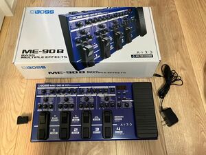 BOSS ME-90B （ベースマルチエフェクツ）＆ BT-DUAL(専用BTアダプター）　中古　