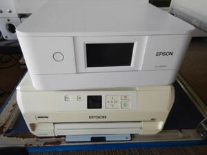 4709 EPSON インクジェットプリンター EP-706A EP-881AW カラリオ 2台　ジャンク