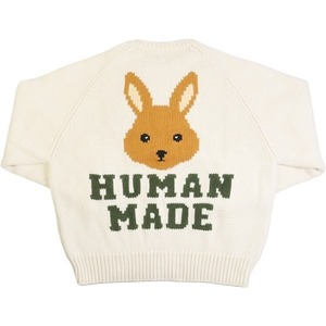 HUMAN MADE ヒューマンメイド 22AW RABBIT RAGLAN KNIT SWEATER BEIGE ニットセーター ベージュ Size 【S】 【新古品・未使用品】 20781481