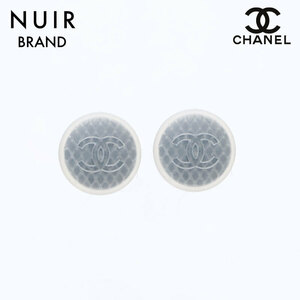 シャネル CHANEL ピアス ココマーク シルバー