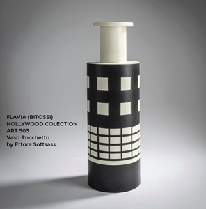 ＜Sottsass Collection＞Bitossi ビトッシ ベース＿Rocchetto＿エットーレ・ソットサス＿送料無料