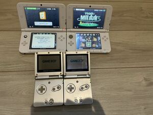 ゲームボーイアドバンスSP GAMEBOY 2台　任天堂 3DSLL 2台　まとめて4台　通電確認