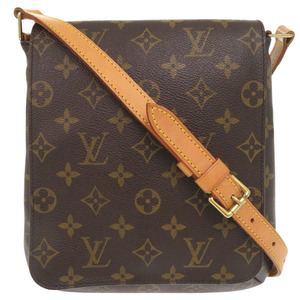 ルイ ヴィトン ミュゼットサルサ ショートストラップ モノグラム M51258 ブラウン ショルダーバッグ LV 1126 LOUIS VUITTON