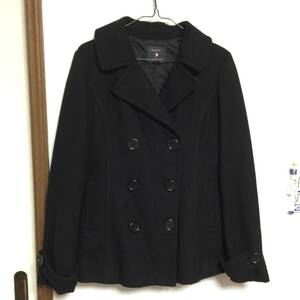 FOREVER21　コート（M)かな？　黒★ショートコート　USED