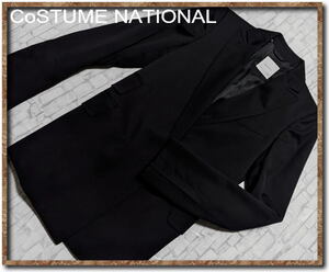 ☆CoSTUME NATIONAL　コスチュームナショナル　比翼ジャケット　黒☆やや難