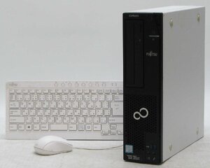 富士通 ESPRIMO D586/P FMVD21001 ■ i5-6600/SSD/DVDマルチ/DisplayPort/省スペース/第6世代/最新OS搭載/Windows11 デスクトップ