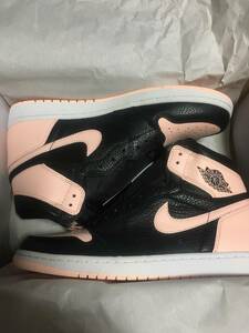 国内正規 AIR JORDAN 1 RETRO HIGH OG US11 新品未使用 ジョーダン ピンク 555088-081 crimson tint クリムゾン　BRED Chicago