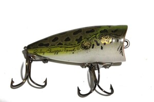 ■s4044 HEDDON CHUGGER ヘドン チャガー Jr オールド 希少 nf ナチュラルフロッグ■