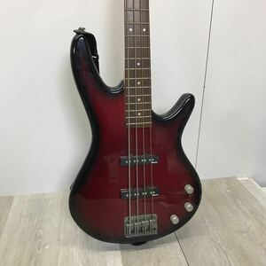 1061 Ibanez アイバニーズ GIO GSR320 PR060901428 エレキベース 楽器 現状品 キャンディアップル ギター置き台付き