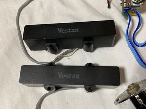 vestax 18V アクティブ ピックアップ エレキベース用　音出し可 9V電池2本使用