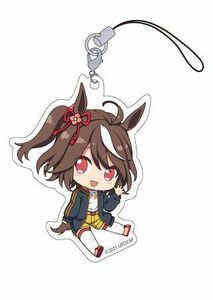 ●新品/キタサンブラック ウマ娘 プリティーダービー Season2 ぺたん娘 トレーディング アクリルストラップ /グッズ類：キーホルダー系●