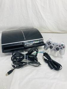 SONY 初期型 PS3 Playstation3 プレステ3 　初代PS、PS2、PS3ソフト動作OK CECHA00 動作確認済み SK-241210019