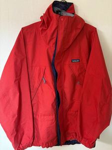 95年　90s patagonia パタゴニア ジャケット アウトドアスーパーアルパイン　ビンテージ マウンテンパーカー　L レッド　赤