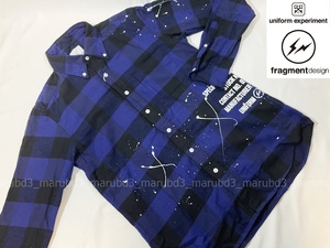 uniform experiment ユニフォームエクスペリメント FLANNEL CHECK　フランネル チェック シャツ(2) fragment design フラグメントデザイン